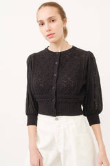 Cream Cardigan Sweater