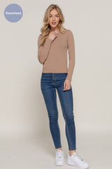 Long Sleeve Crew Neck Inner Fur