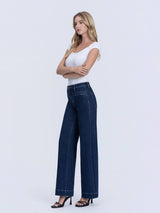High Rise Trouser Wide Leg