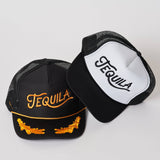 Tequila Trucker Hat: Captain Blk/Gld