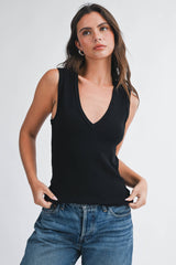 Ocean V Neck Tank