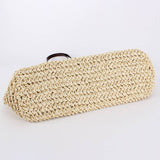 Woven Tote Bag with Long Handles