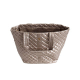 Diamond Tote Shoulder Bag Champagne Gold