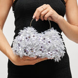 Charlotte Evening Bag: Champagne
