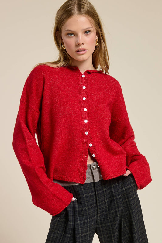 Essential Button Down Cardigan