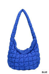 Puff Quilted Crossbody Shoulder Bag: ASH MOCHA / 1 (ONE SIZE)