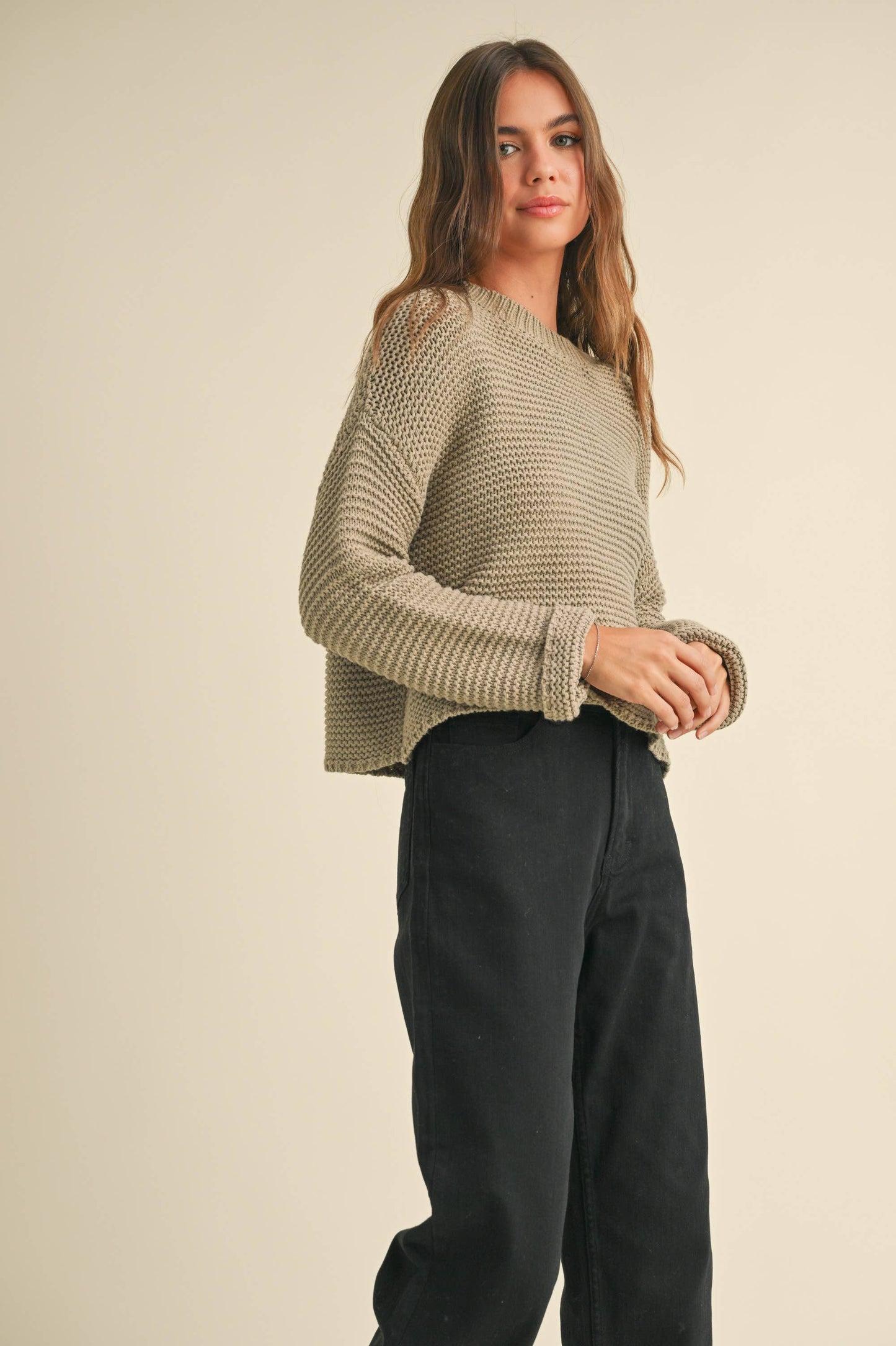 Round Neck Sweater