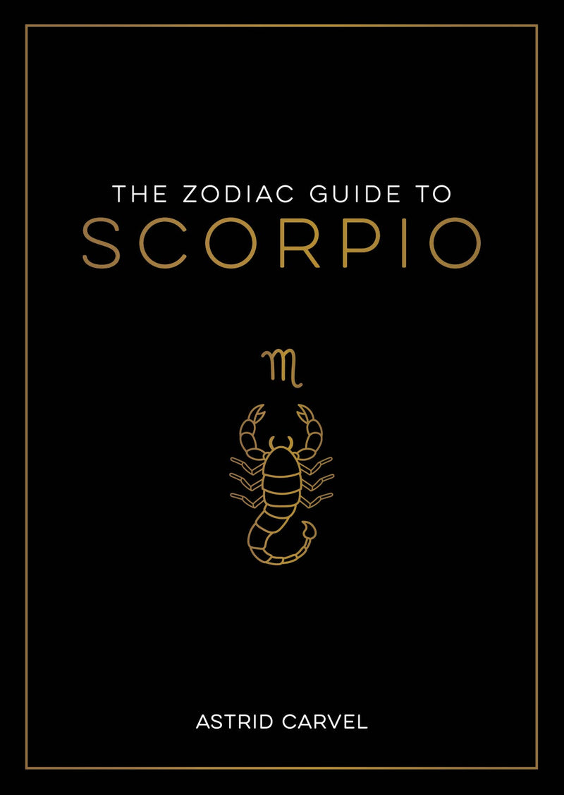 The Zodiac Guide to Scorpio - Hardcover Astrology Gift
