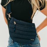 Jolie Puffer Bum Bag: Olive
