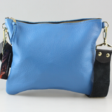 The Classic Taylor Crossbody: Vanilla / 9"x7.5" / Matching Leather Strap