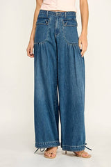 Lotus Balloon Denim