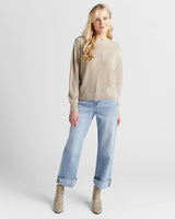 Coastal Crewneck Sweater: Oatmeal