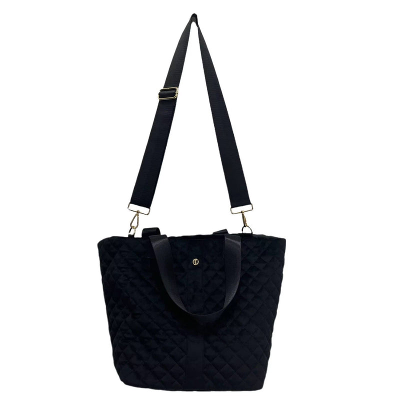 The Debra Diamond Tote Black Velvet 