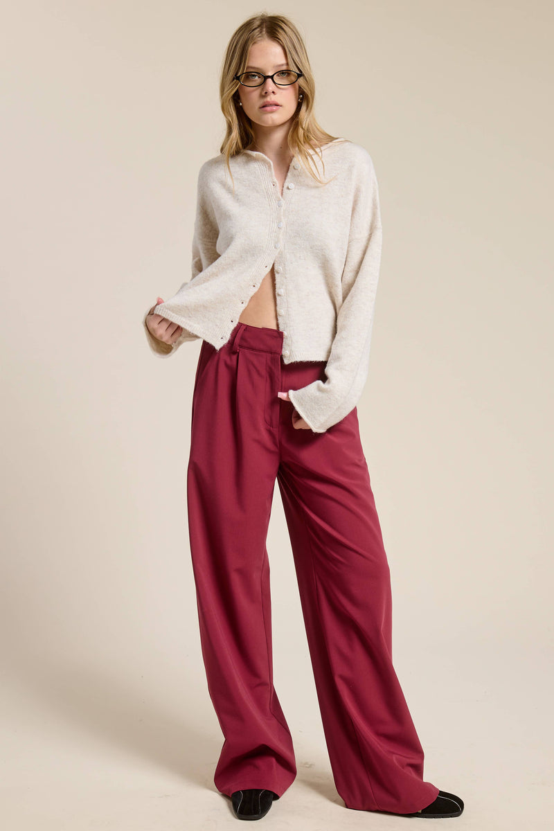 Essential Button Down Cardigan