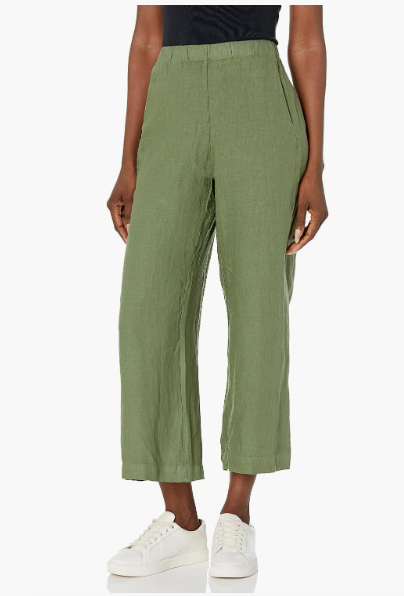 Linen Straight Leg Pant