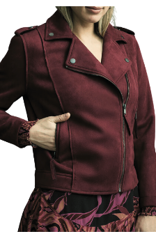 Zip front jacket