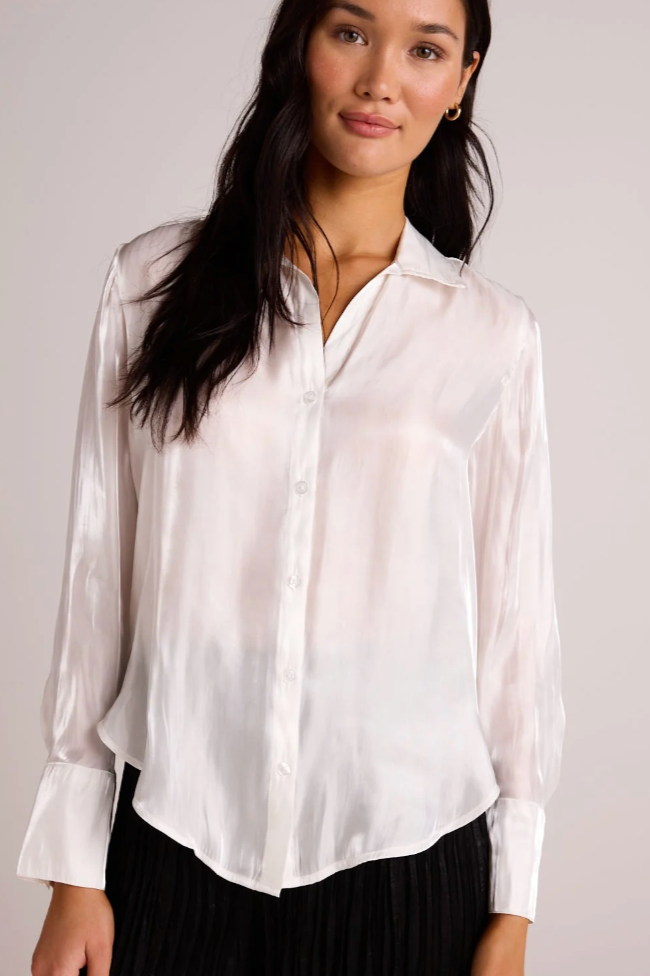 White Shimmer Blouse