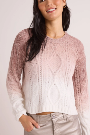 Ombre Chennile Sweater