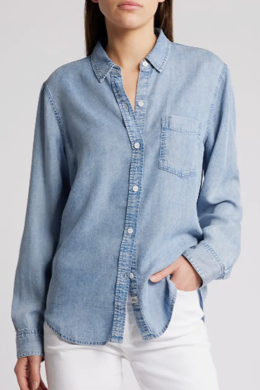 Lightweight Denim Shirt