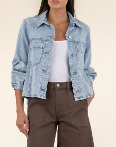 Light Wash Denim Jacket