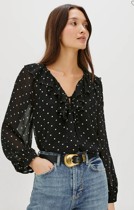 Polka Dot Blouse