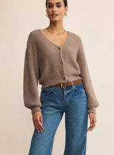 Fluffy Cardigan Sweater