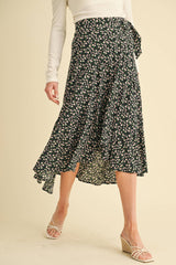 Wrap Ruffle Skirt