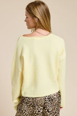 Essential Button Down Cardigan Top: Light Grey / L