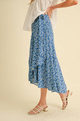 Wrap Ruffle Skirt