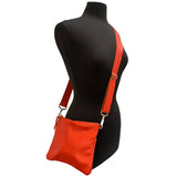 The Classic Taylor Crossbody: Vanilla / 9"x7.5" / Matching Leather Strap