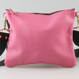 The Classic Taylor Crossbody: Vanilla / 9"x7.5" / Matching Leather Strap