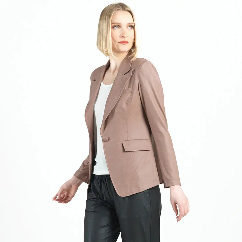Liquid Leather ™ Signature Pocket Blazer