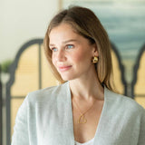 Textured Extra Wide Rounded Hoops