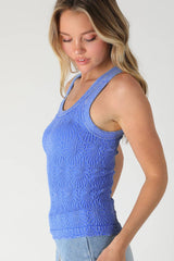 NS8465 - Vintage Reversible Lace Top: Vintage Oak