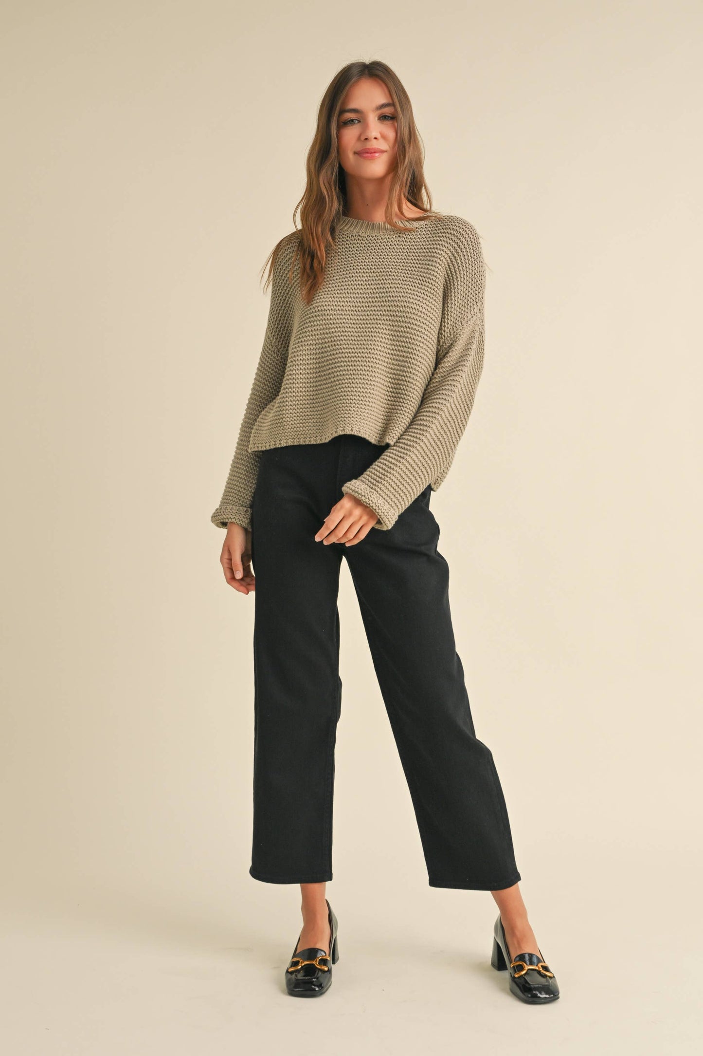 Round Neck Sweater