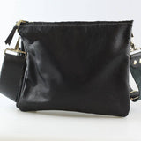 The Classic Taylor Crossbody: Vanilla / 9"x7.5" / Matching Leather Strap