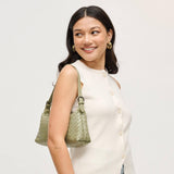 Audrey Shoulder Bag: Oatmilk