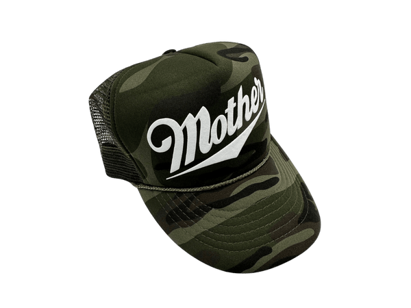 Mother Summer Trucker Hat: Camo