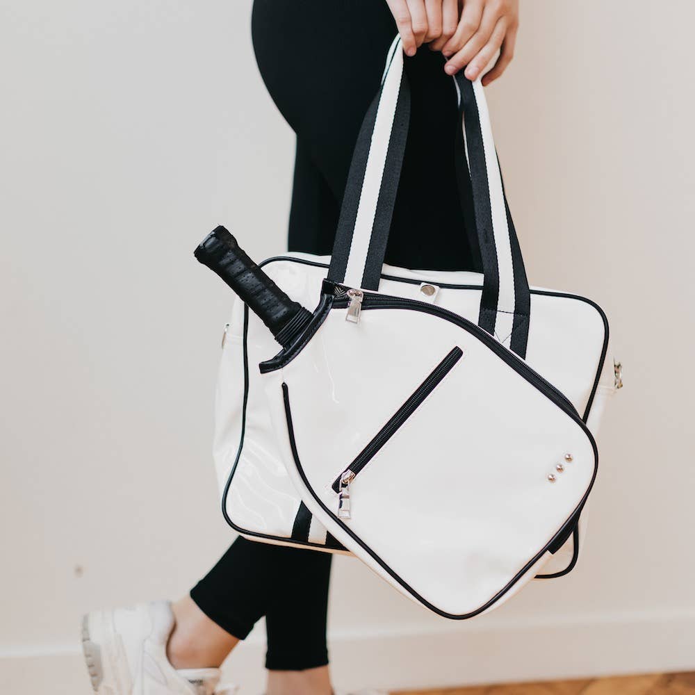 Patent Pickleball Bag: White