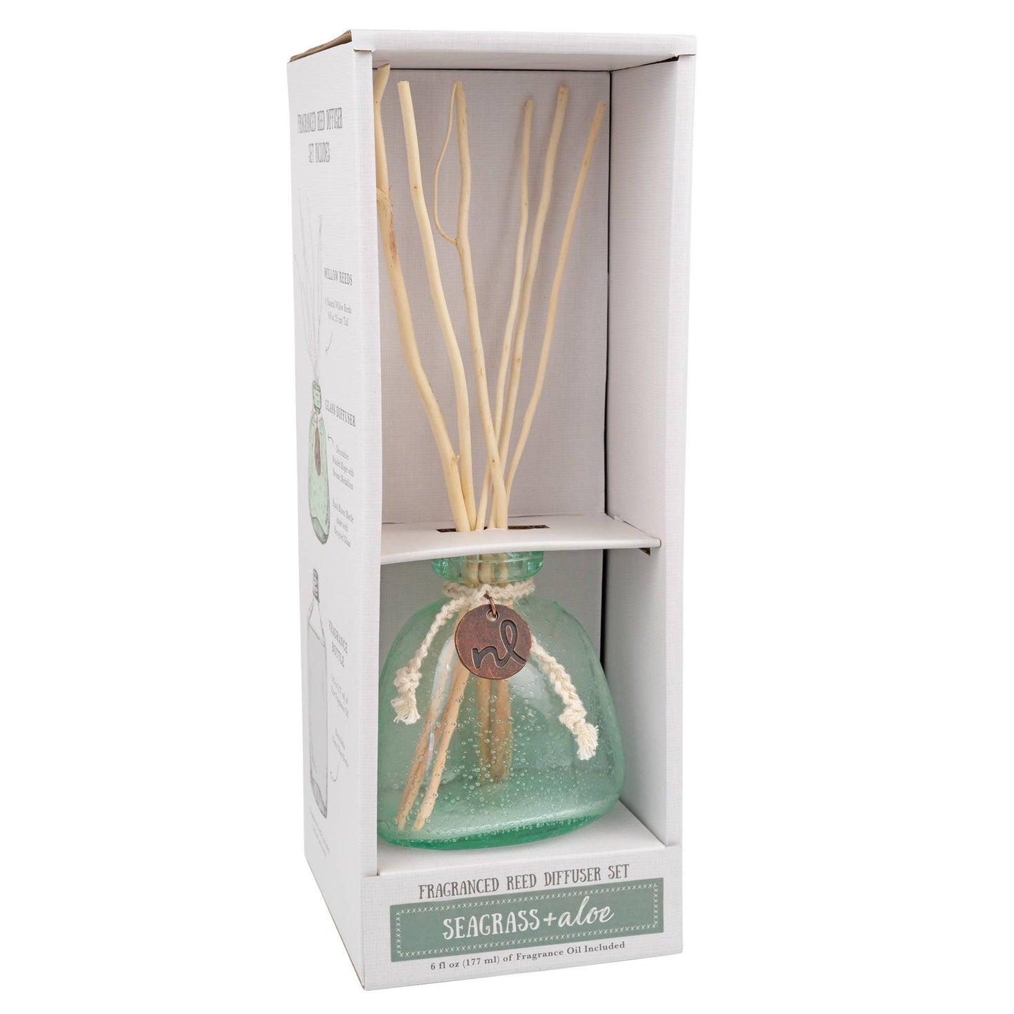 Windward Reed Diffuser: Seagrass & Aloe