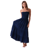 Navy 100% Cotton Dress