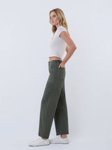 Green barrel Pant