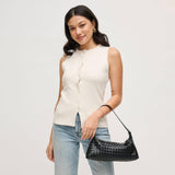 Audrey Shoulder Bag: Black