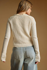Beige Light Knit cardigan