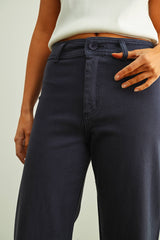 Straight Wide Leg Pant Matcha