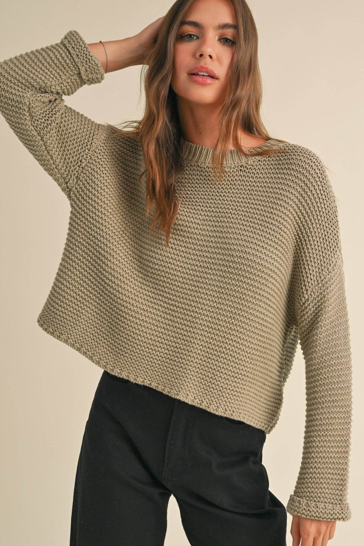 Round Neck Sweater