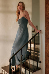 Maxi Denim Dress
