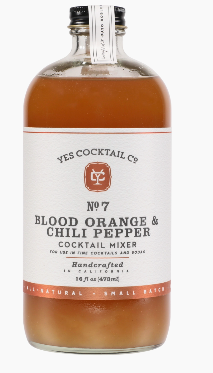 Blood Orange & Chili Pepper Cocktail Mixer