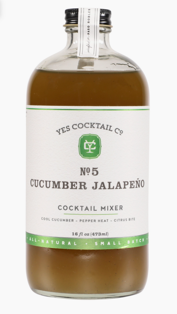 Cucumber jalapeno Cocktail mixer